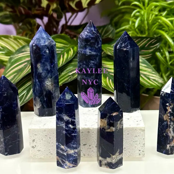 Sodalite Obelisk Tower Point