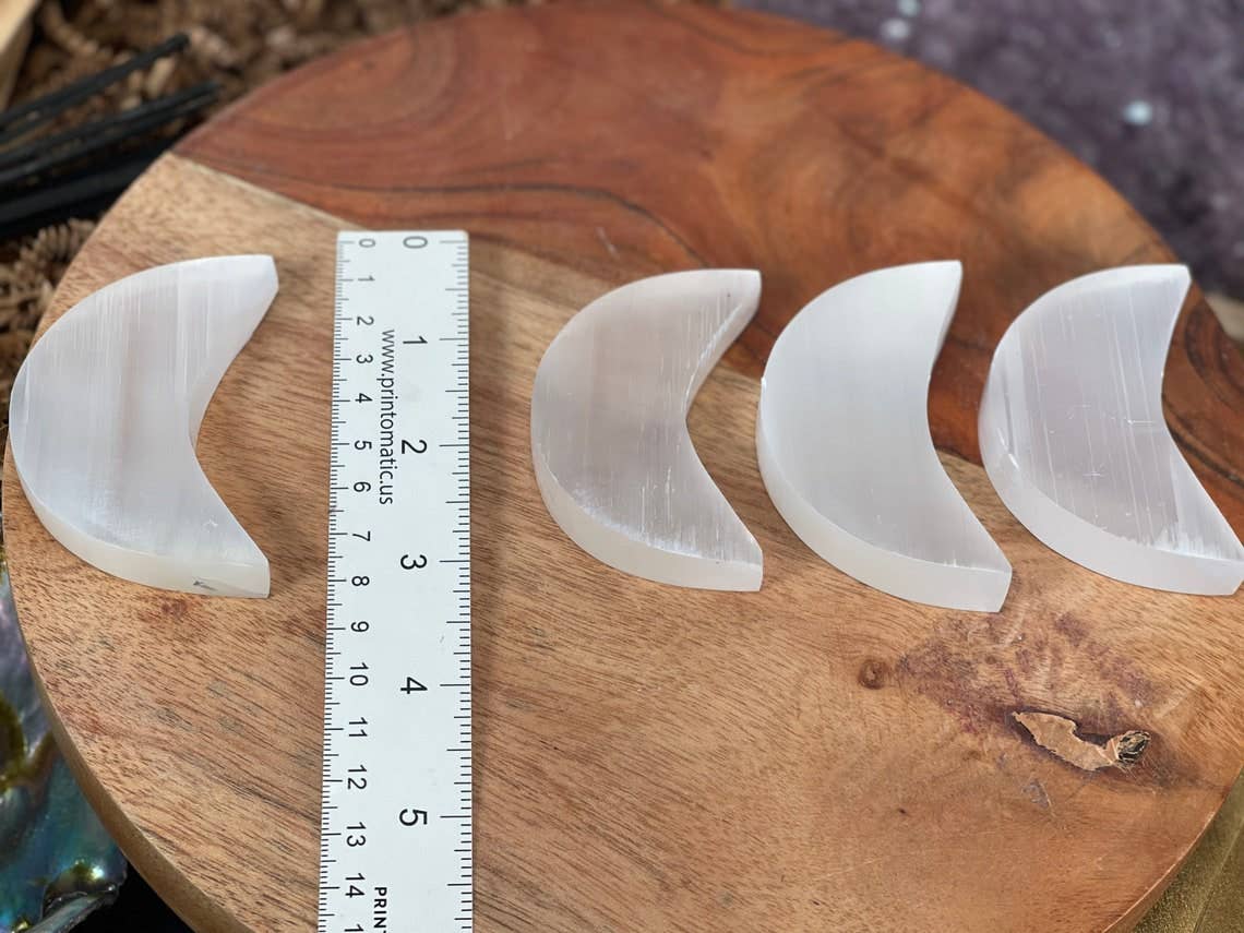 Selenite Moon
