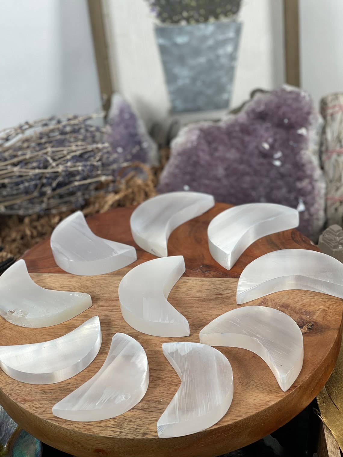 Selenite Moon