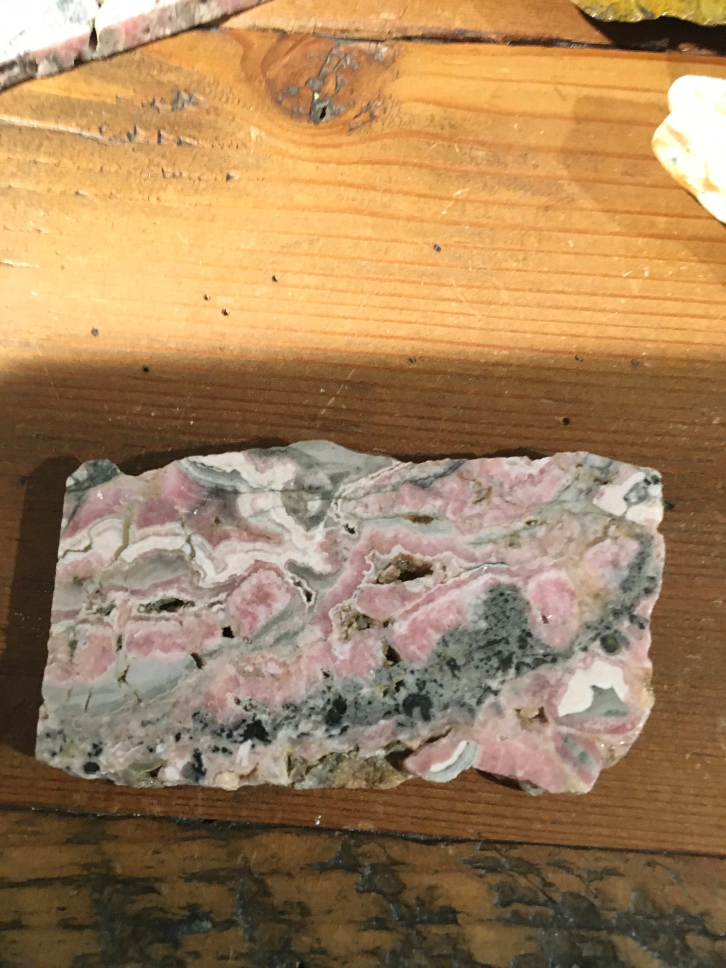 Rhodocrosite Slab