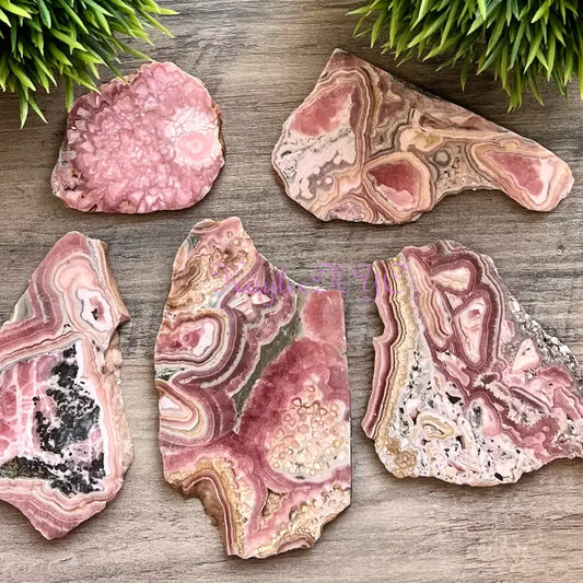 Rhodocrosite Slab