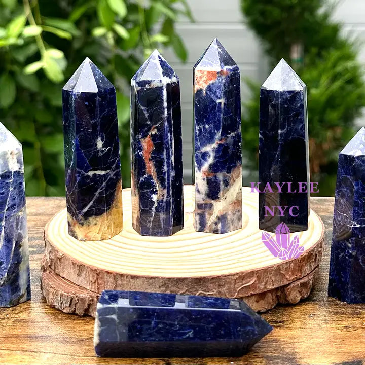 Sodalite Obelisk Tower Point