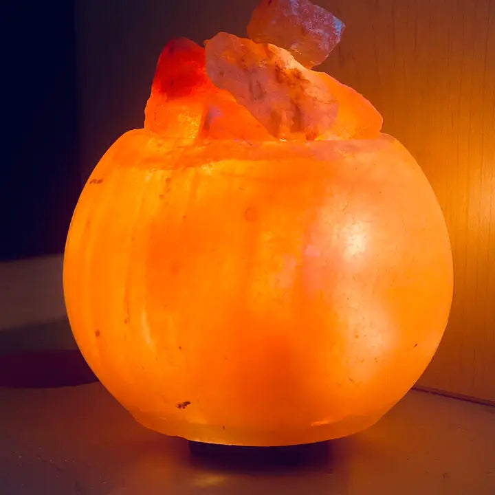 Pure Salt Bowl Lamp