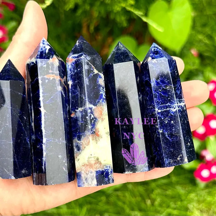 Sodalite Obelisk Tower Point