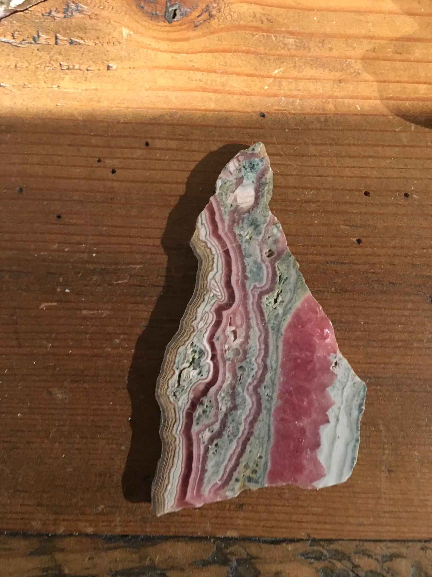 Rhodocrosite Slab