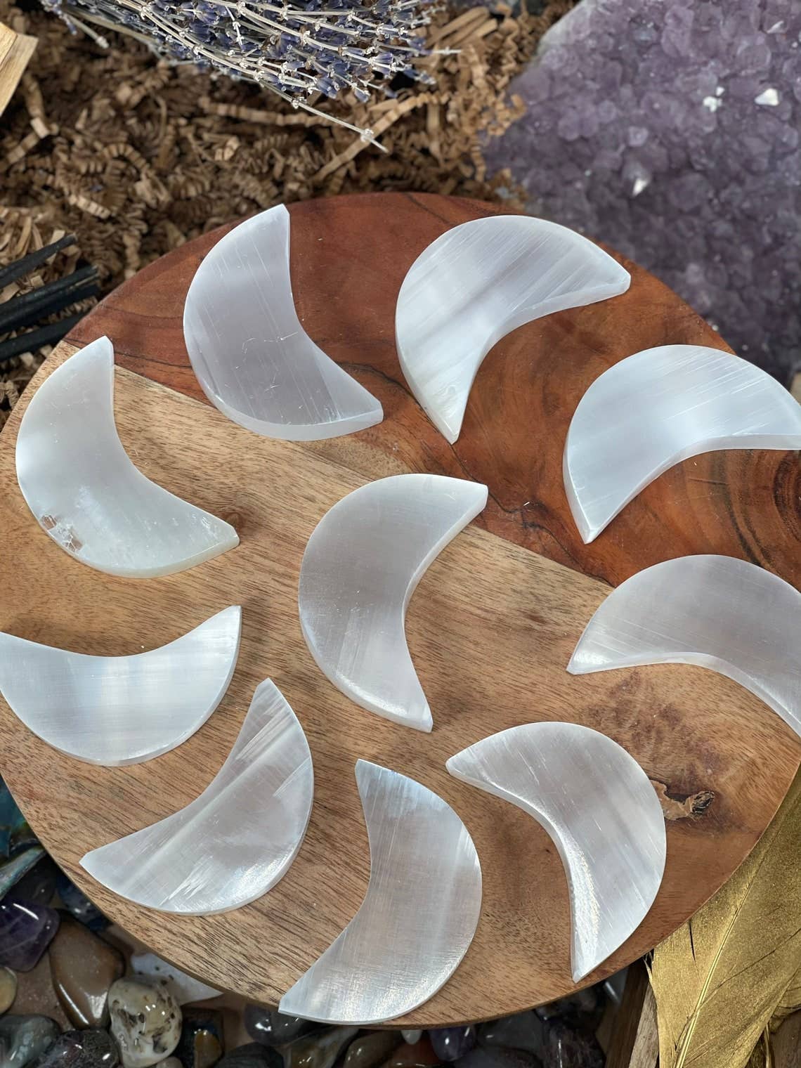 Selenite Moon