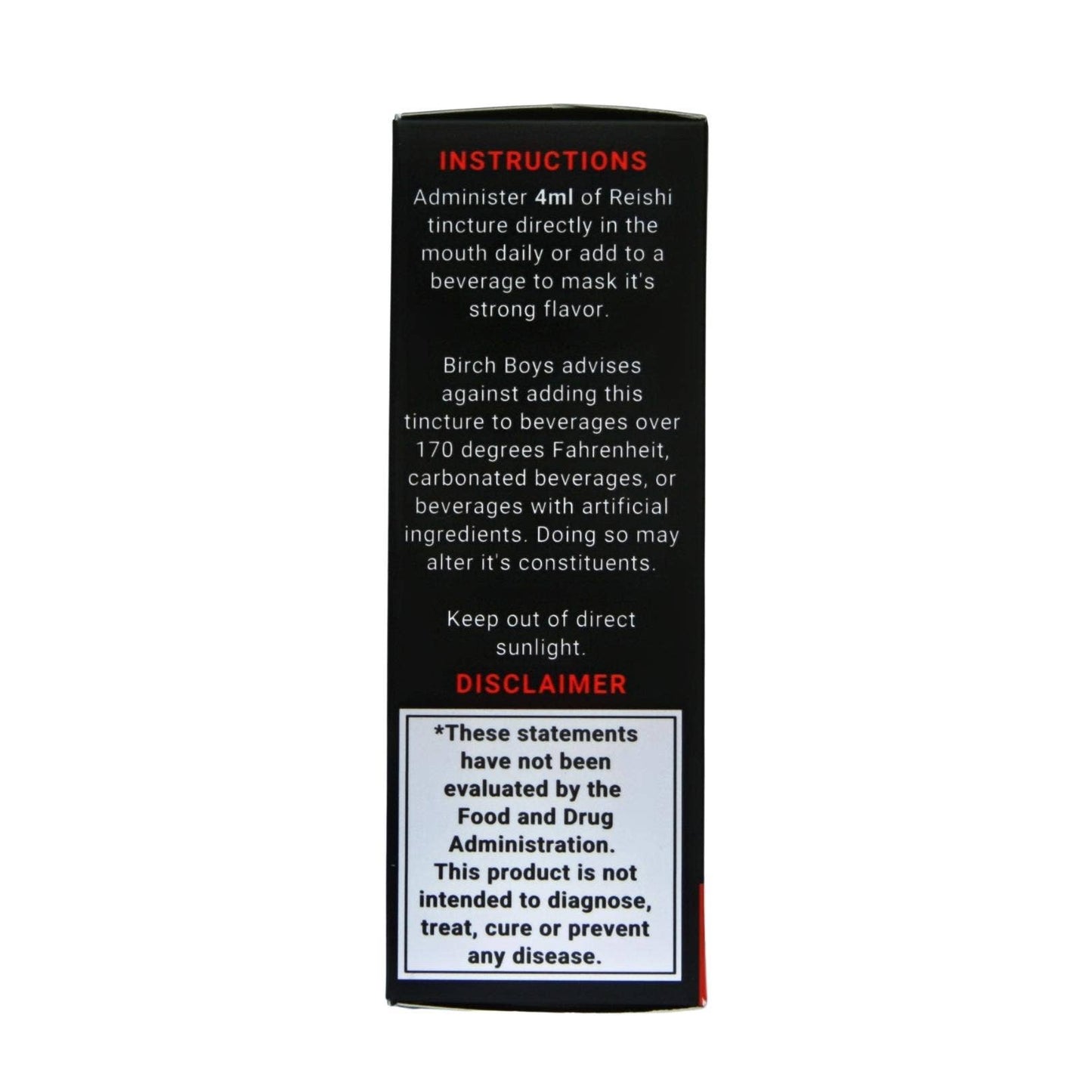 Wild Organic Reishi Tincture (4oz)