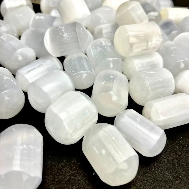 Selenite Aka Satin Spar Tumble