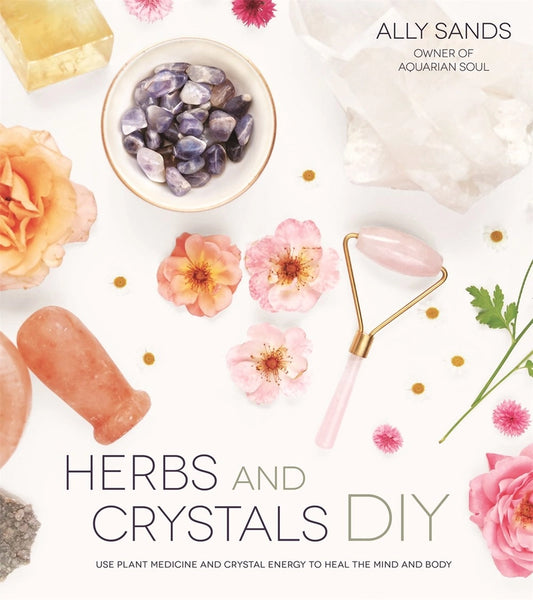 Herbs and Crystals DIY Book