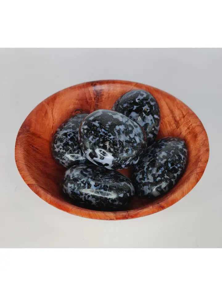 Indigo Gabbro Palm Stone