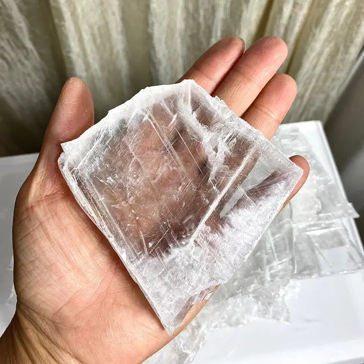 Natural Selenite Slab