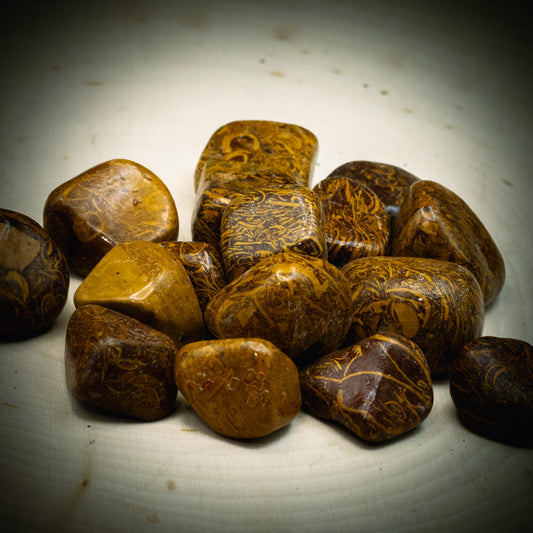 Calligraphy Jasper Tumble