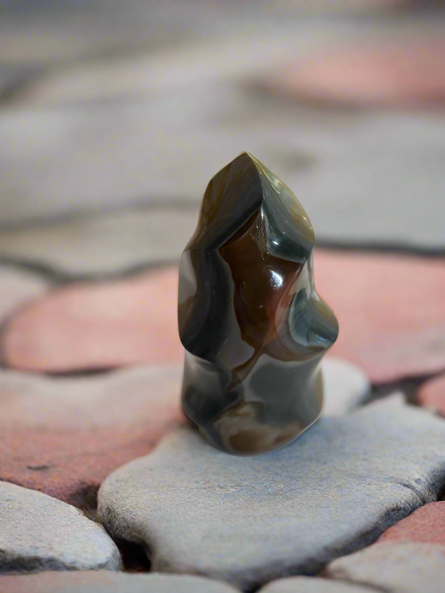 Polychrome Jasper Flames