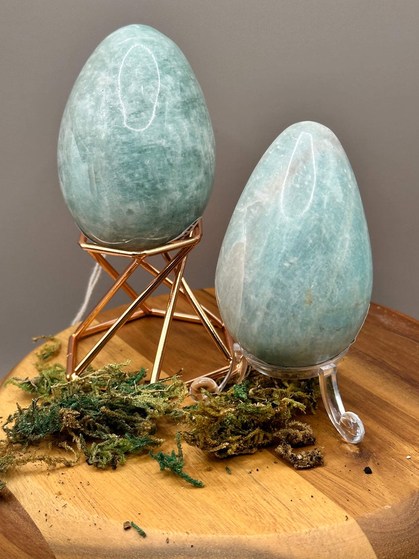 Amazonite Crystal Egg
