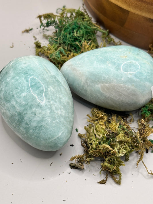 Amazonite Crystal Egg