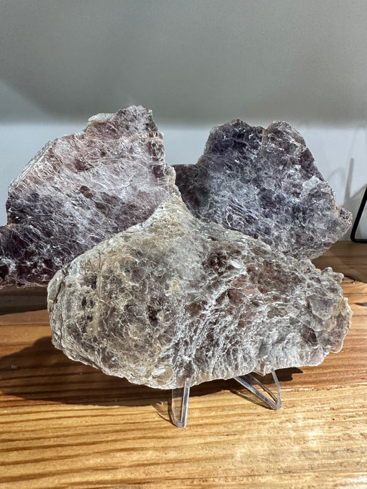 Lepidolite w/ Purple Mica Slab