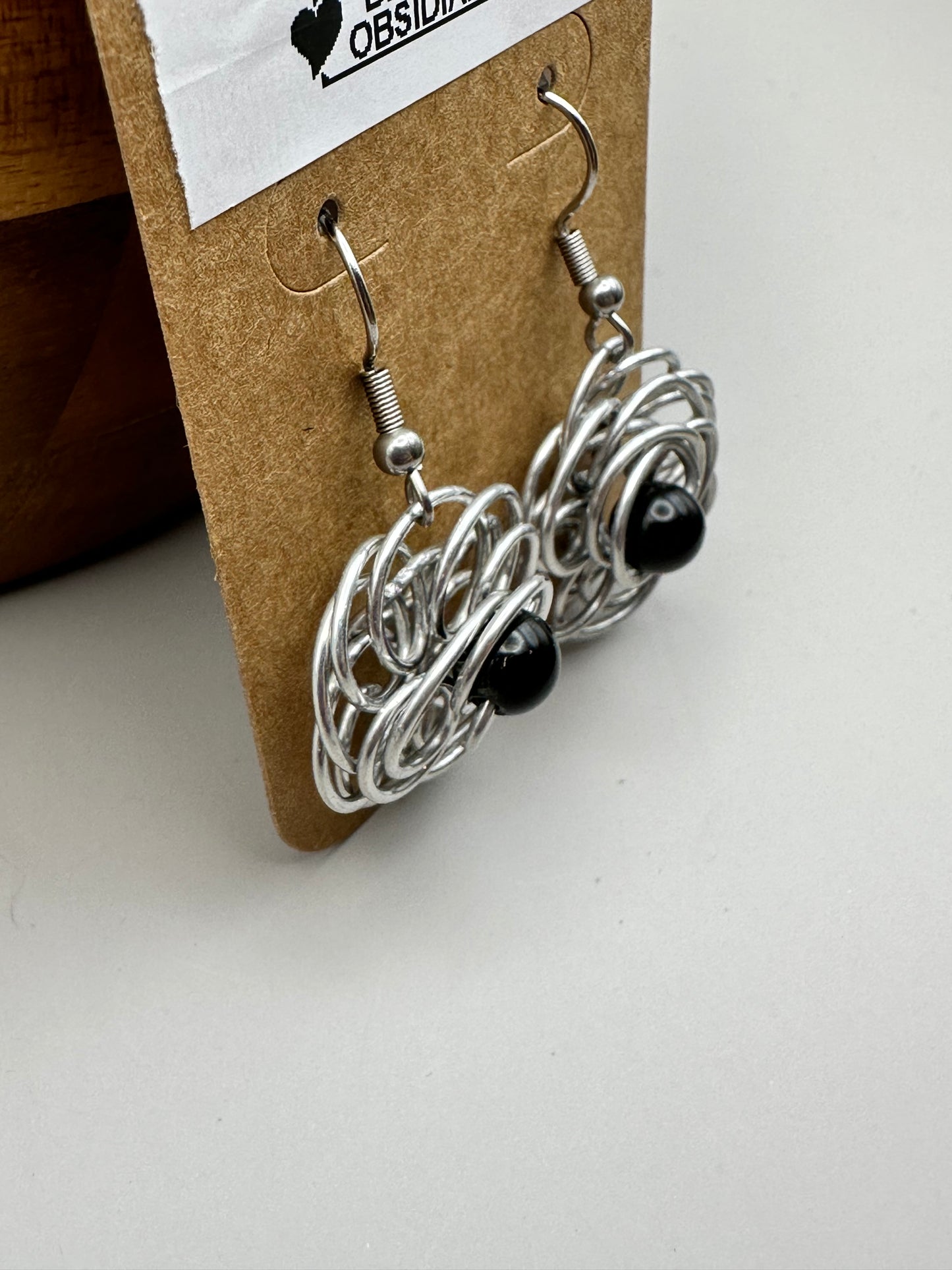 Black Obsidian Wire Wrap