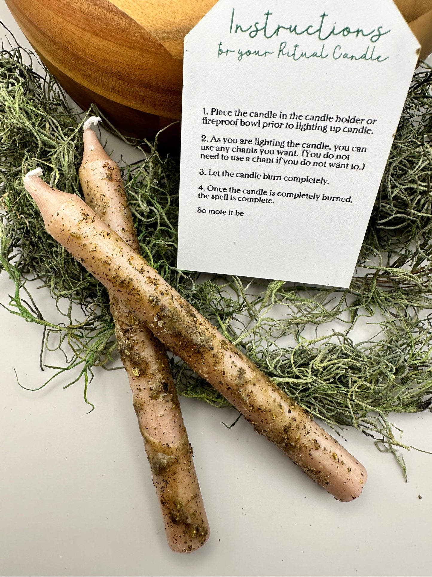 Balance Ritual Candle