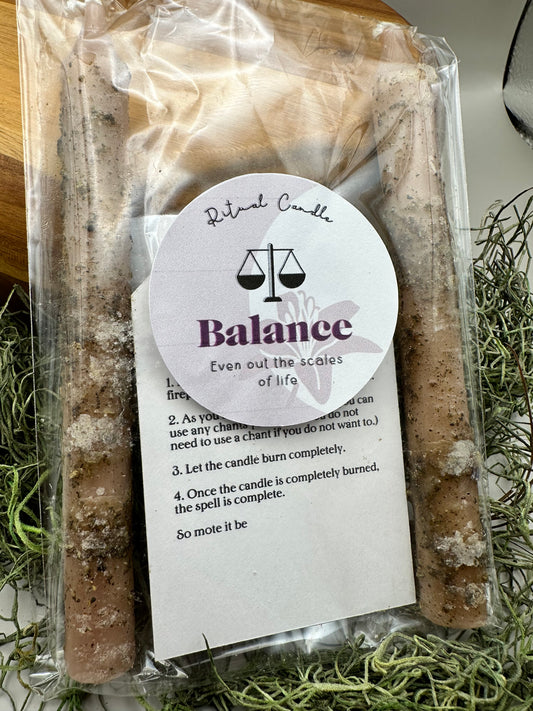 Balance Ritual Candle