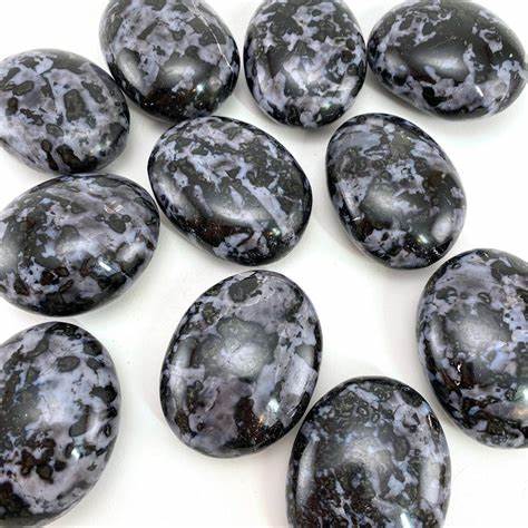 Indigo Gabbro Palm Stone