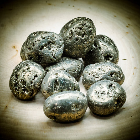 Pyrite Tumbles