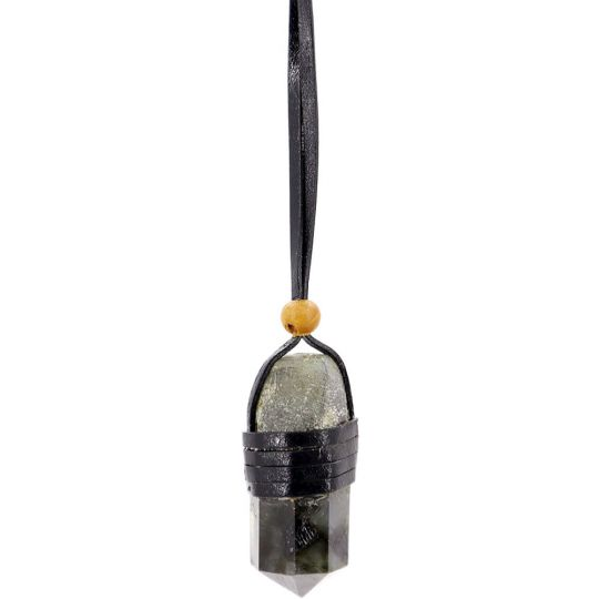 Faceted Point Crystal Necklaces