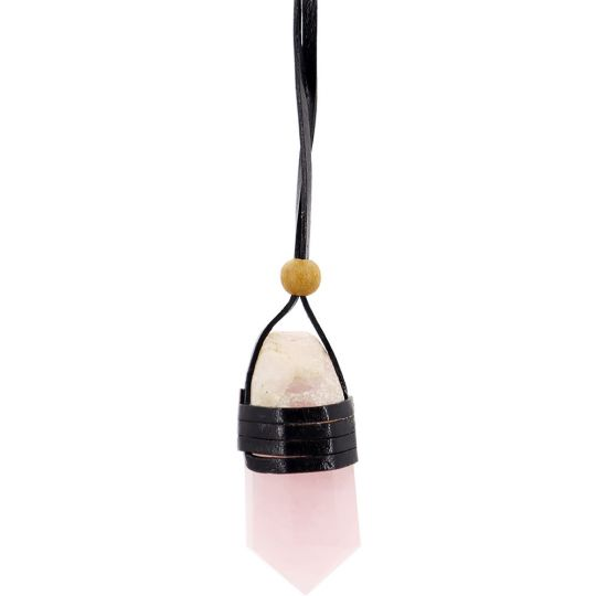 Faceted Point Crystal Necklaces