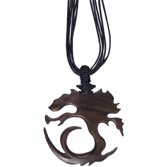 Wood Pendant Necklaces