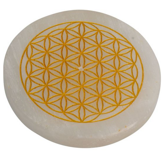 Selenite Incense Holder