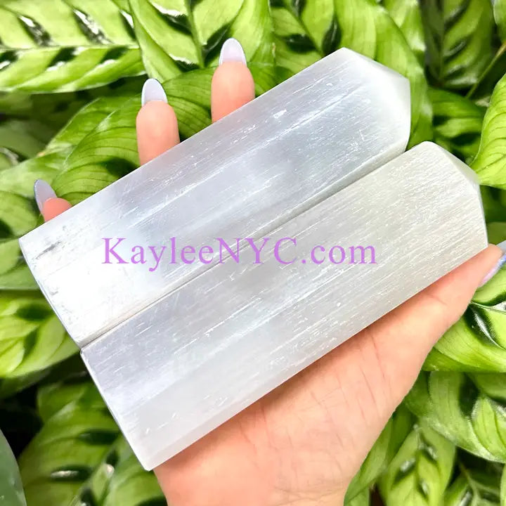Selenite Satin Spar Towers