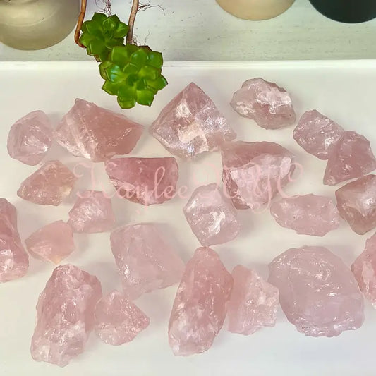Natural Raw Rose Quartz (Medium)