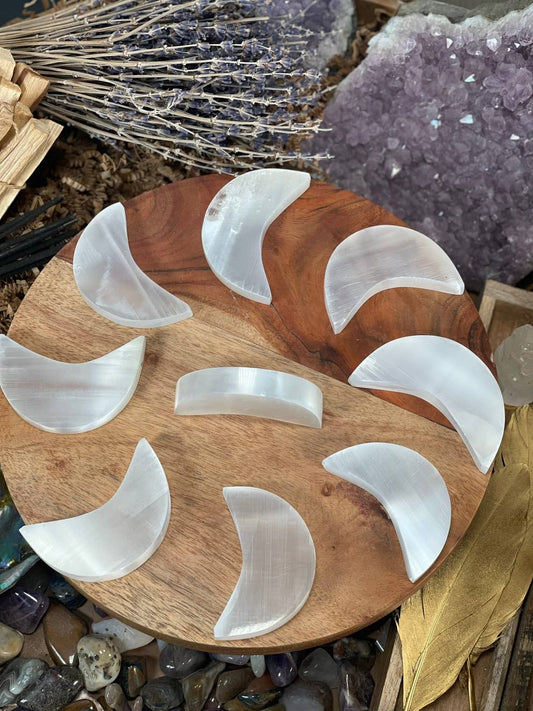 Selenite Moon
