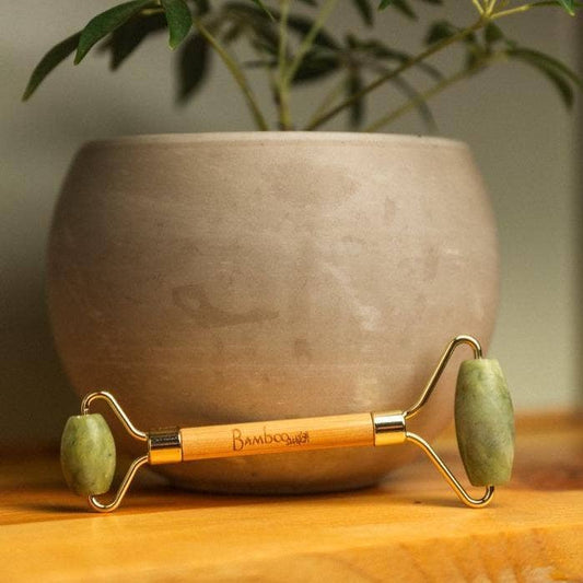 Bamboo Facial Roller Jade