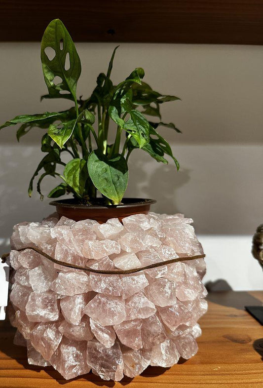 Rose Quartz Planter