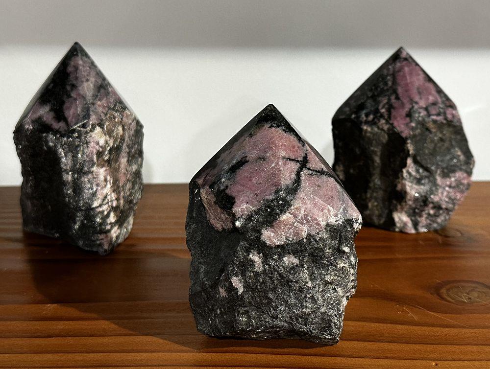 Rhodonite Points