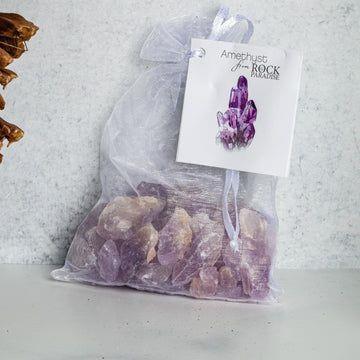 Stone Bag- Amethyst