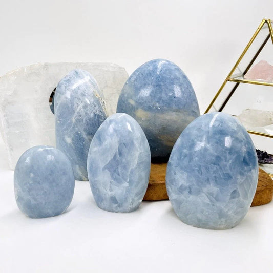 Blue Calcite Freeform