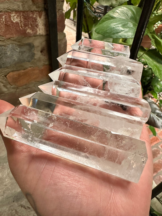 Clear Quartz Tower