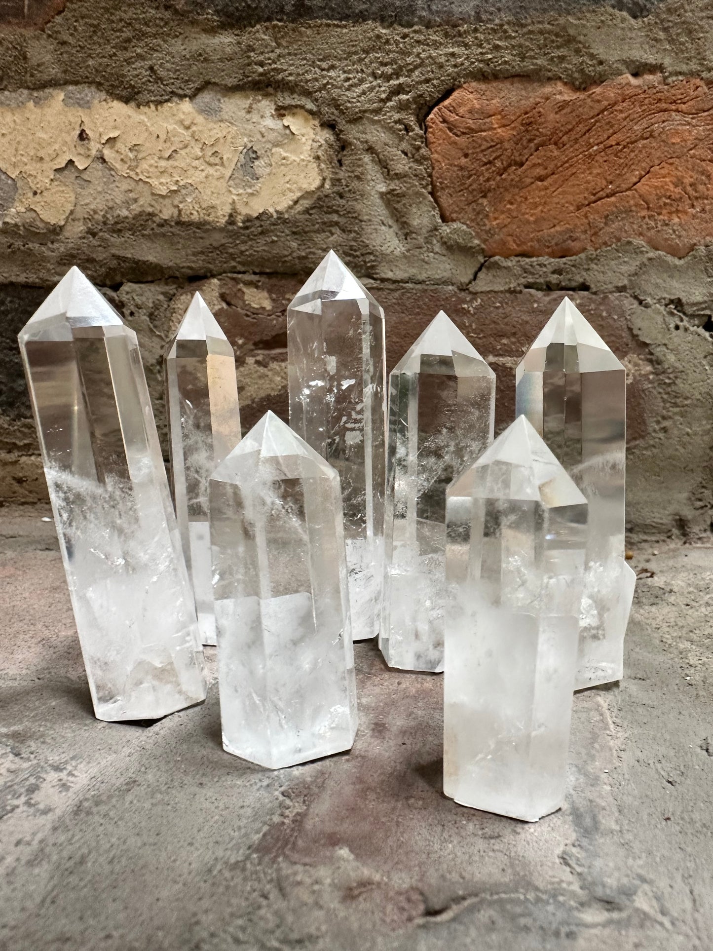 Clear Quartz Tower
