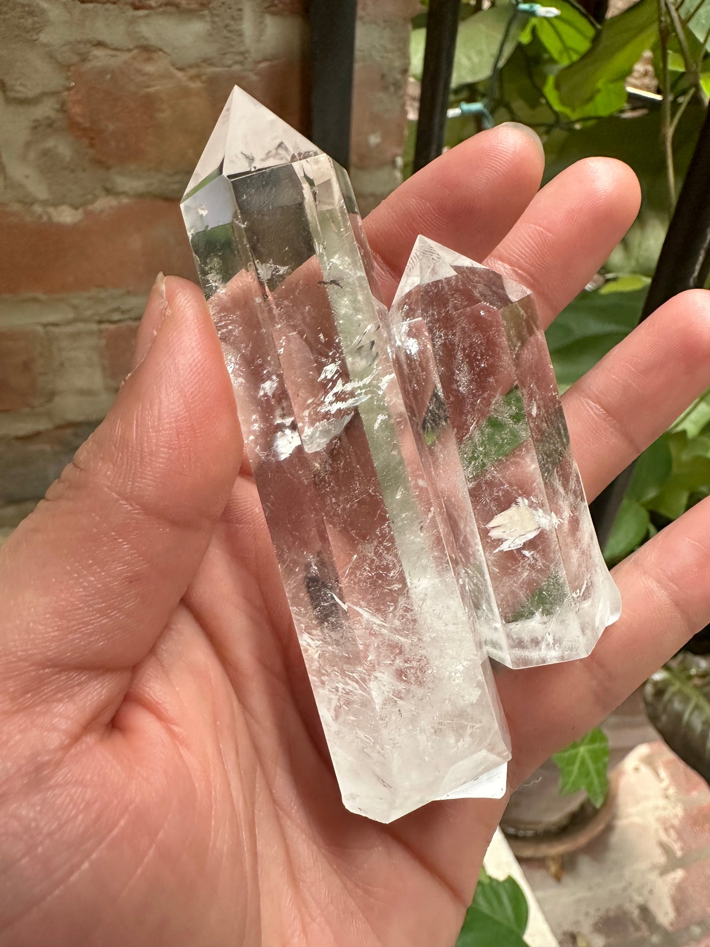 Clear Quartz Tower