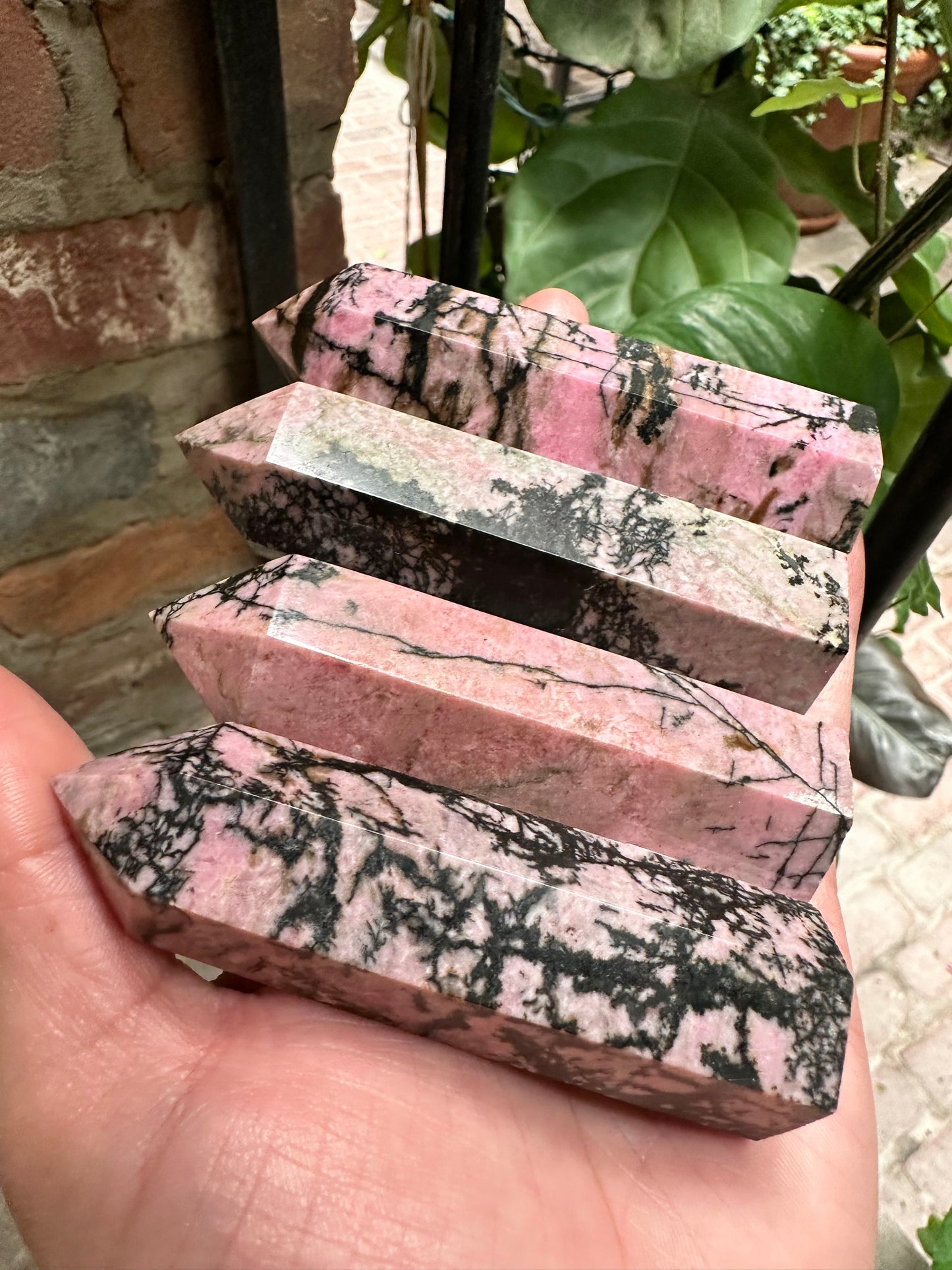 Rhodonite Towers