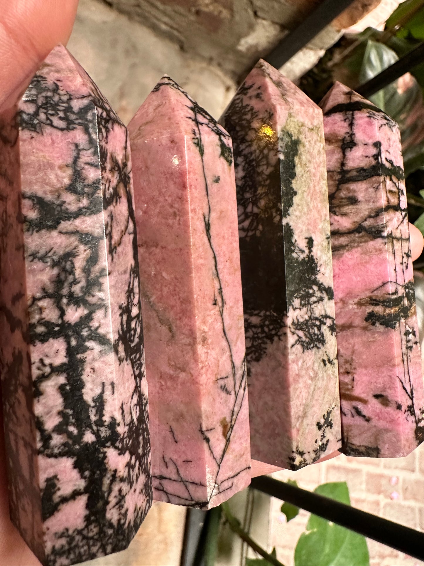 Rhodonite Towers
