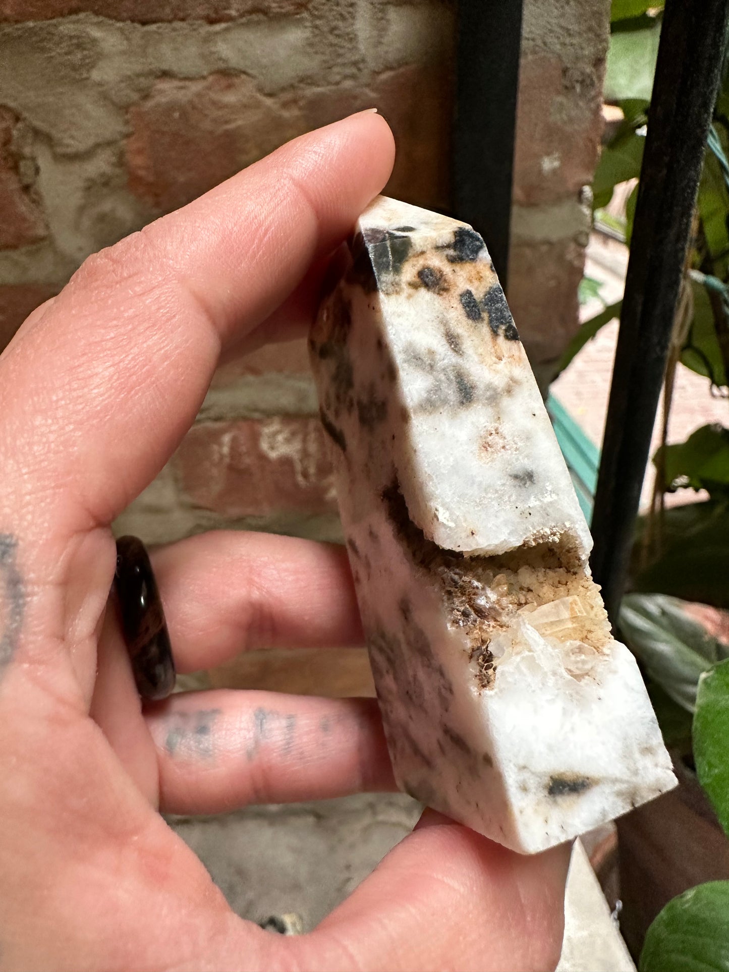 Natural Tiger Skin Agate Tower