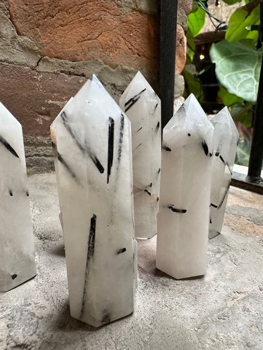 Tourmalated Quartz Tower