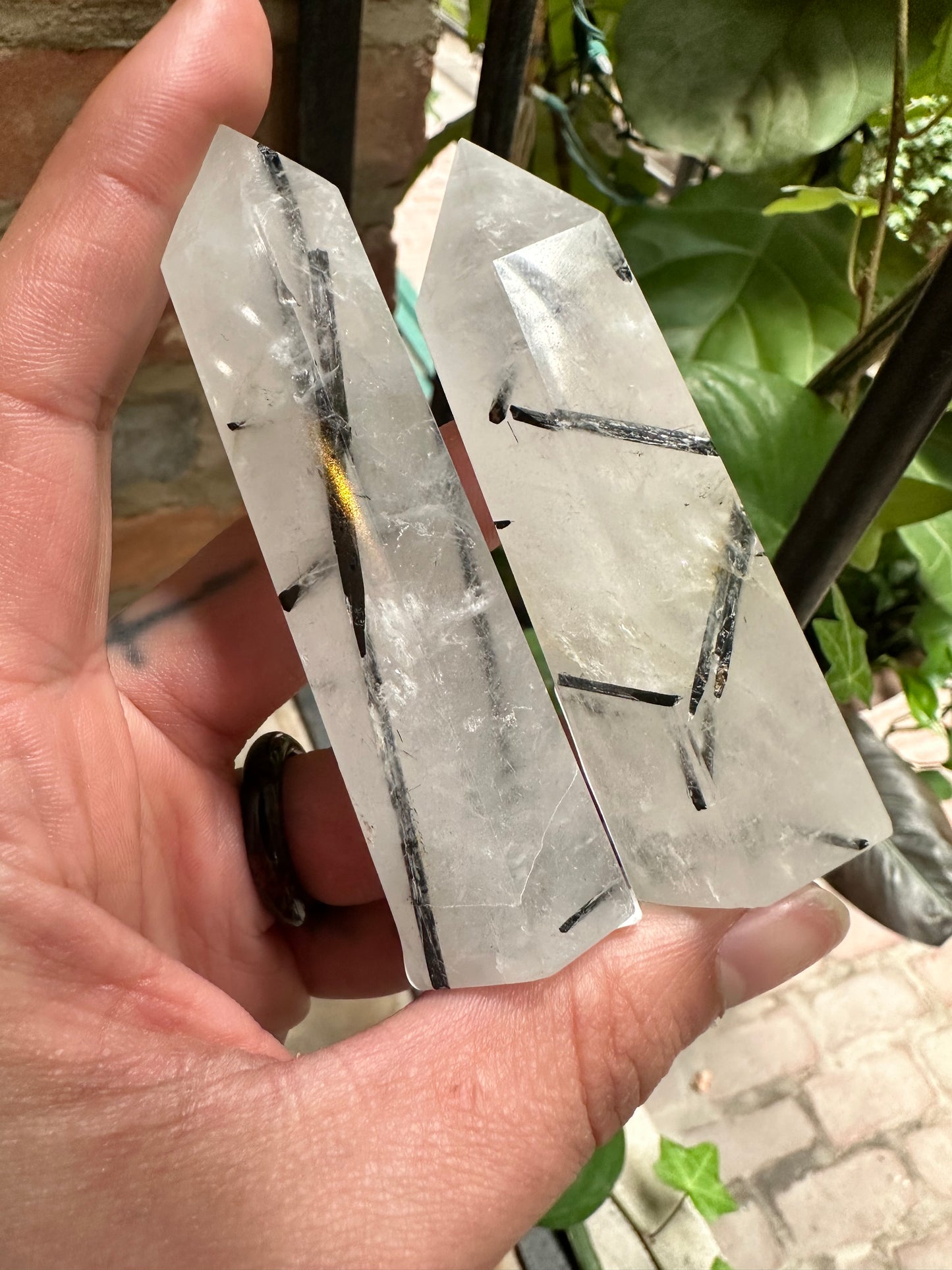 Tourmalated Quartz Tower