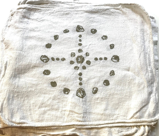 Medicine Wheel Grid Cloth