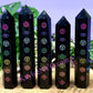 Black Obsidian Chakra Towers