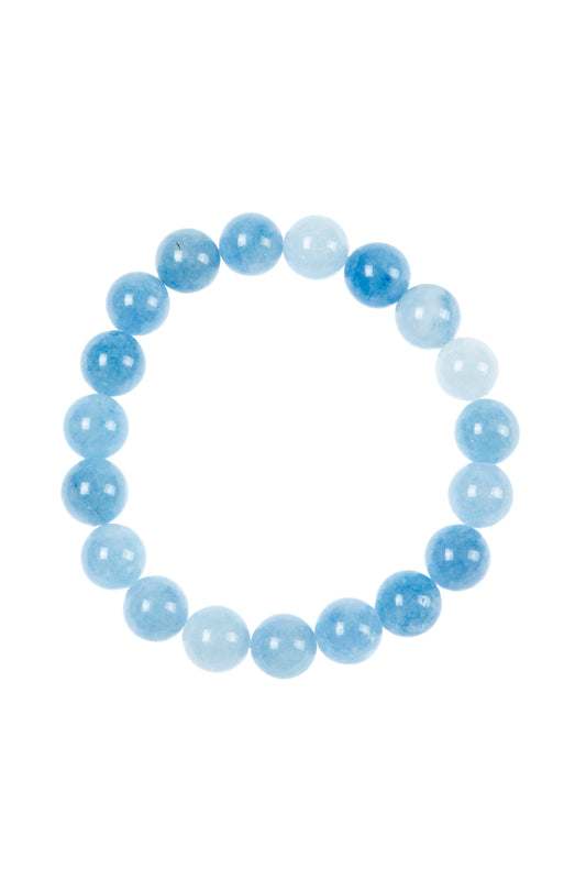 Aquamarine Bracelet 10MM