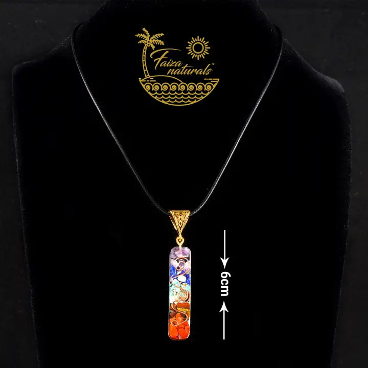 7 Chakras Orgonite Necklace