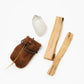 Palo Santo Bundle with Leather Medicine Necklace Pouch Set